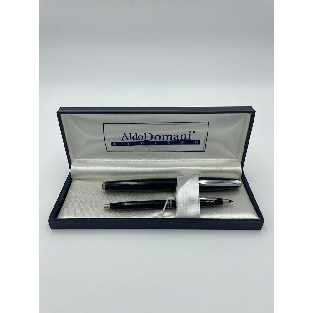 Aldo Domani Limited‎ 2 Pc Black Pen Set